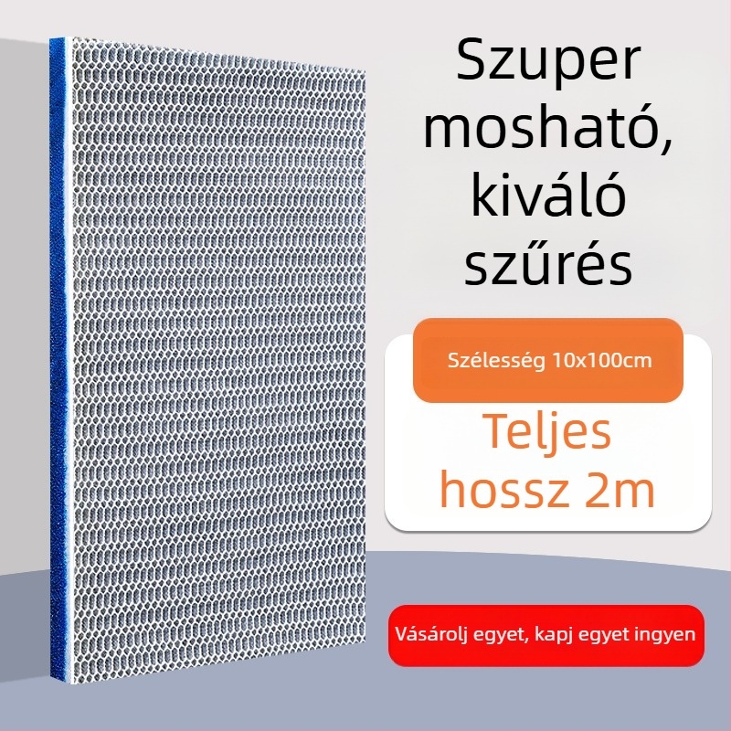 Akvarisztikus szűrővászon nagy sűrűségű tisztításhoz, tömörített szűrőanyag, biokémiai szűrés; anyag: Silk flower