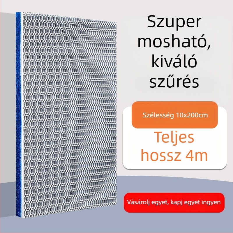 Akvarisztikus szűrővászon nagy sűrűségű tisztításhoz, tömörített szűrőanyag, biokémiai szűrés; anyag: Silk flower