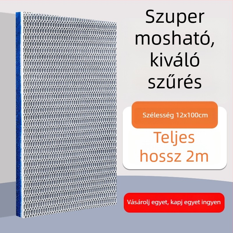 Akvarisztikus szűrővászon nagy sűrűségű tisztításhoz, tömörített szűrőanyag, biokémiai szűrés; anyag: Silk flower