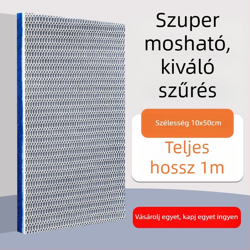 Akvarisztikus szűrővászon nagy sűrűségű tisztításhoz, tömörített szűrőanyag, biokémiai szűrés; anyag: Silk flower