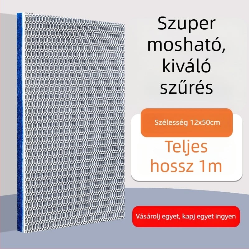 Akvarisztikus szűrővászon nagy sűrűségű tisztításhoz, tömörített szűrőanyag, biokémiai szűrés; anyag: Silk flower