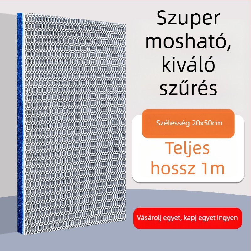 Akvarisztikus szűrővászon nagy sűrűségű tisztításhoz, tömörített szűrőanyag, biokémiai szűrés; anyag: Silk flower