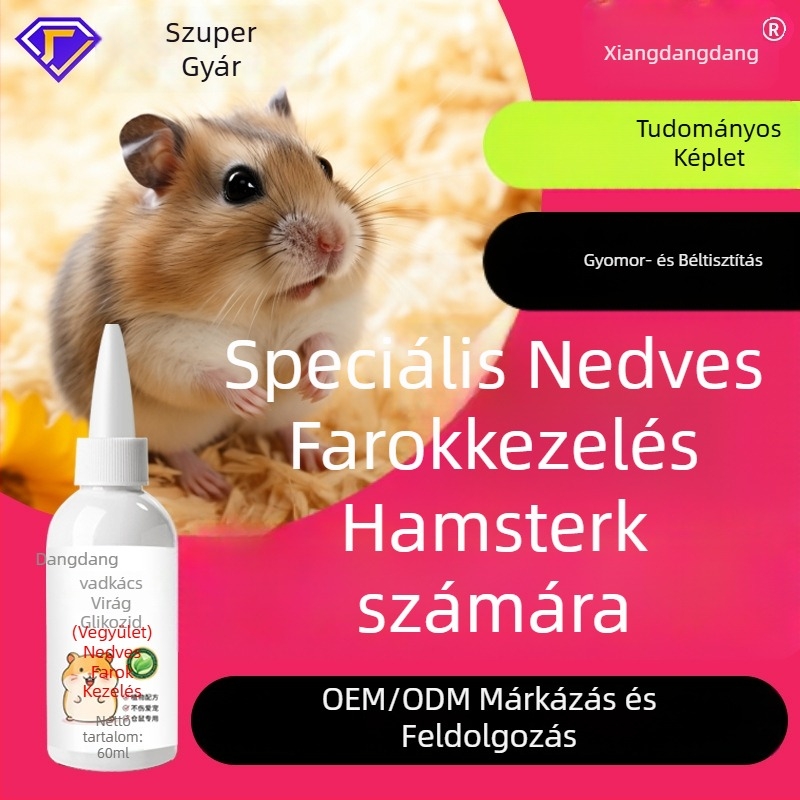 Folyékony formájú táplálékkiegészítő hörcsögöknek Wet Tail – letargiás és aranyhörcsögök számára; Enjoy it márka; hivatalos magánmárka