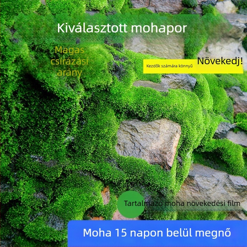 Independence Márka moha spórapor — nem importált, mikro tájakhoz és bonsaihoz