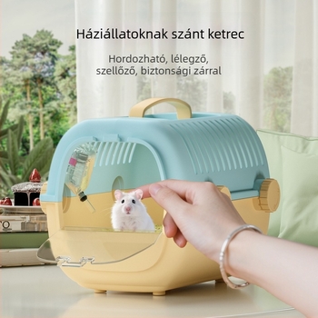 Hordozható luxusvilla ketrec hörcsög és apró madarak számára kültéri használatra | Importálás nélkül