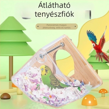 Madártenyésztő fészekbox kistestű madaraknak - Felnőtt - Eredet: Shandong - Importált: Nem