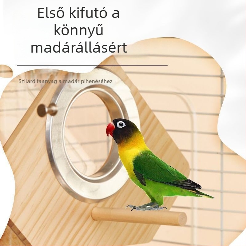 Madártenyésztő fészekbox kistestű madaraknak - Felnőtt - Eredet: Shandong - Importált: Nem