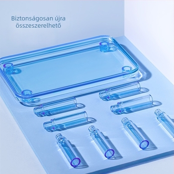 yee Hörcsög platform játék — kétemeletes, átlátszó, stimuláló platform PS anyagból, kisállatoknak