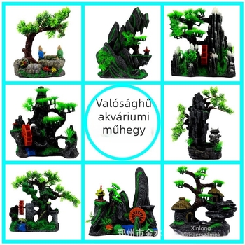 Gyanta rockery akváriumi dísz – dekoráció akváriumhoz (Anyag: Gyanta; Kategória: Rockery; Használat: Akváriumi dekoráció)