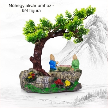 Gyanta rockery akváriumi dísz – dekoráció akváriumhoz (Anyag: Gyanta; Kategória: Rockery; Használat: Akváriumi dekoráció)