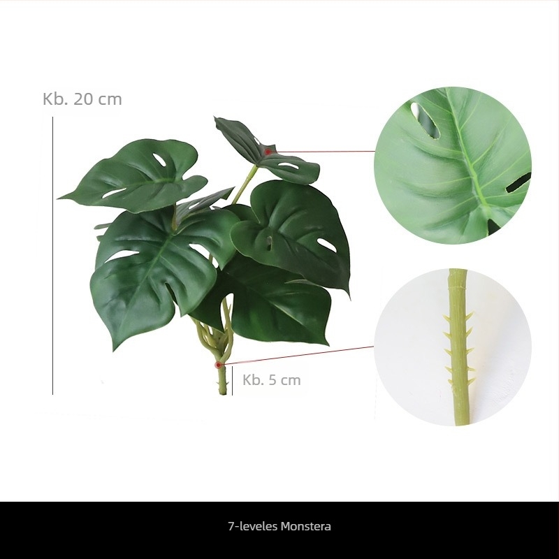 Mesterséges falikert Turtle Leaf változattal - stílusos kivitelezés, egyedi vagy csomagolt, szállodai zöld falhoz