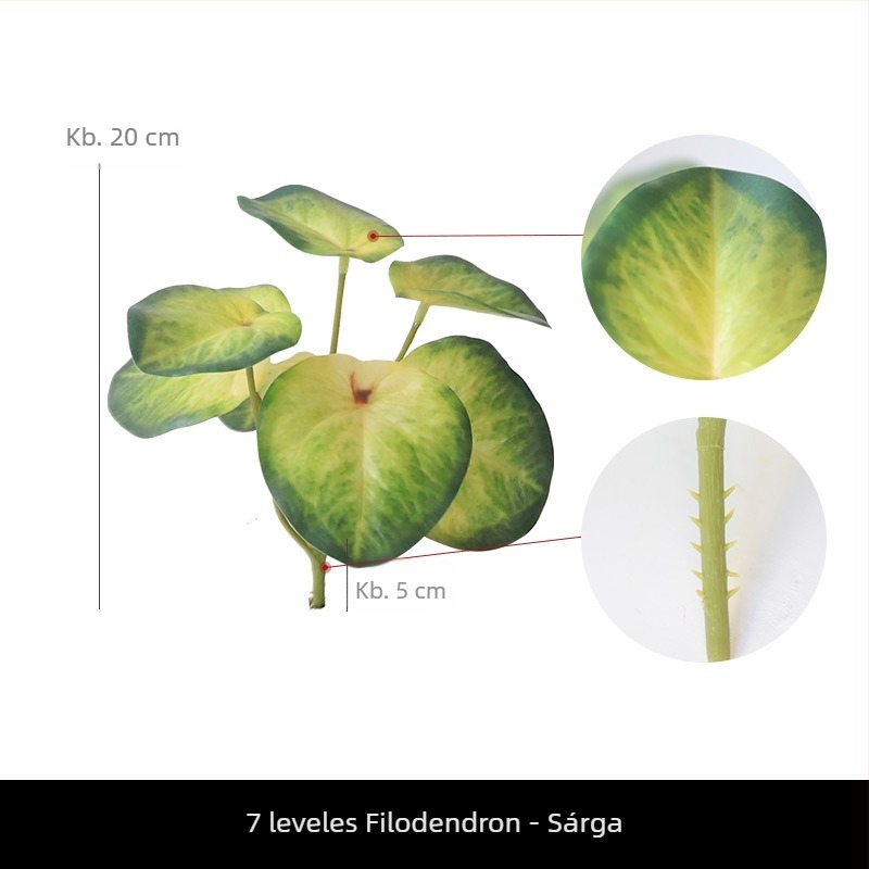 Mesterséges falikert Turtle Leaf változattal - stílusos kivitelezés, egyedi vagy csomagolt, szállodai zöld falhoz