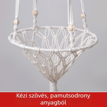 Macska kézzel szőtt függőágy - pamutszálból, Xinqite márka, Modell 01, Kisállat ágy/Ketrec