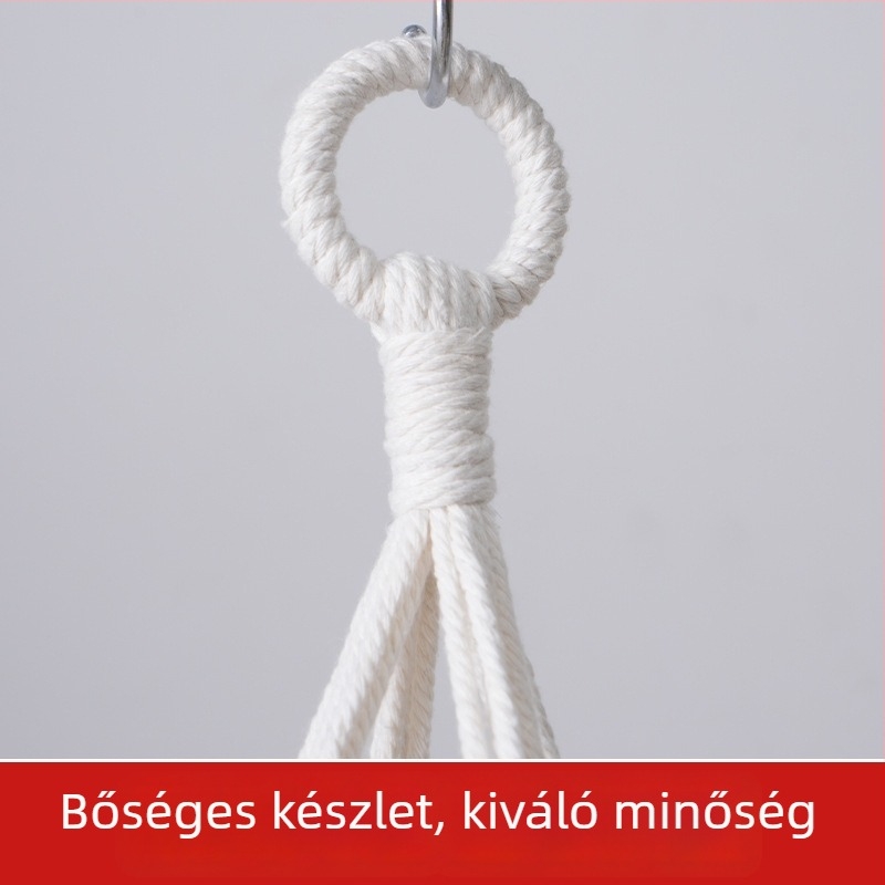 Macska kézzel szőtt függőágy - pamutszálból, Xinqite márka, Modell 01, Kisállat ágy/Ketrec