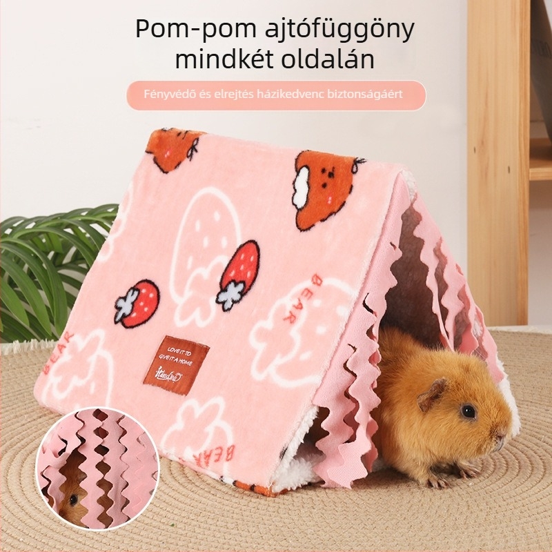 Háziállatfészek – meleg flanel alagút alvásra, Mr. du