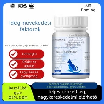 Xin Daming Állat-egészségügyi tabletták – Neurotróf tabletták idegi támogatáshoz és test erősítéséhez, macskák és kutyák számára, 50 g