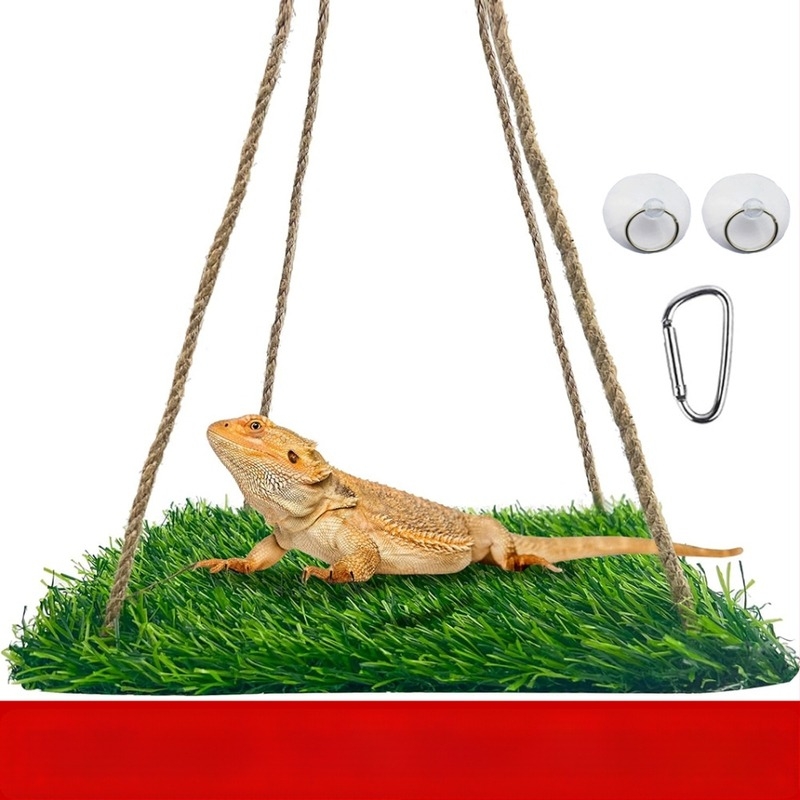 Lazyworm Műfüves kisállathám — Hüllőknek, kígyóknak, hörcsögöknek és mókusoknak