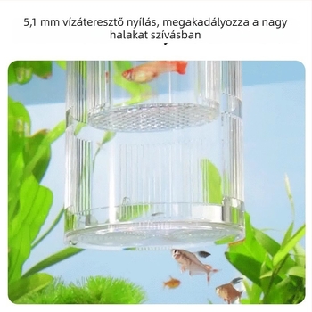Guppy inkubátor doboz – akril, kis halak keltetése, akváriumi felszerelés, Yee márka