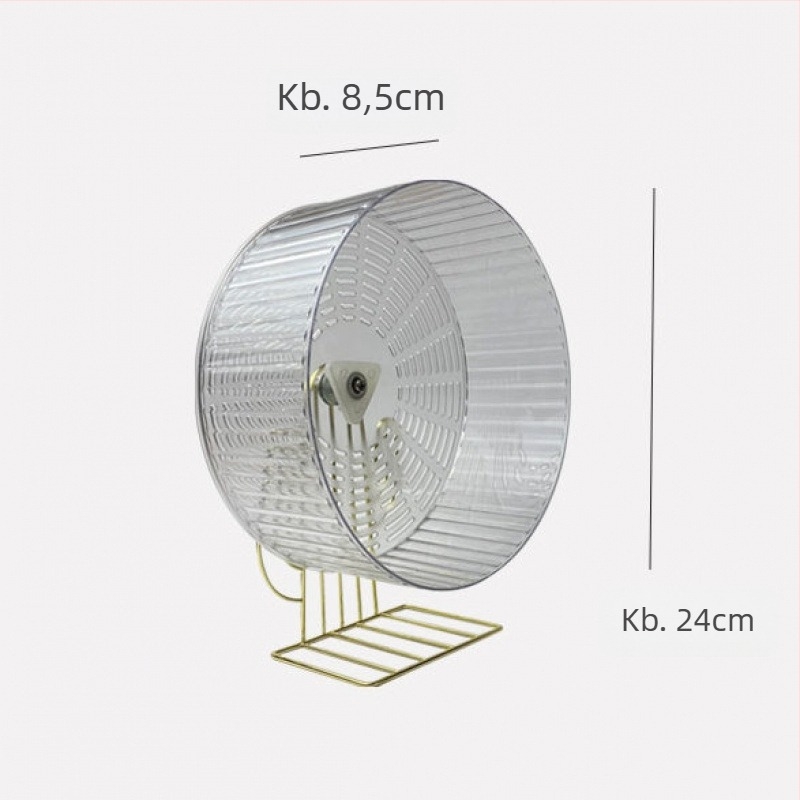 Hörcsög futókerék PP anyagból, rendkívül csendes, kellékek hörcsögöknek