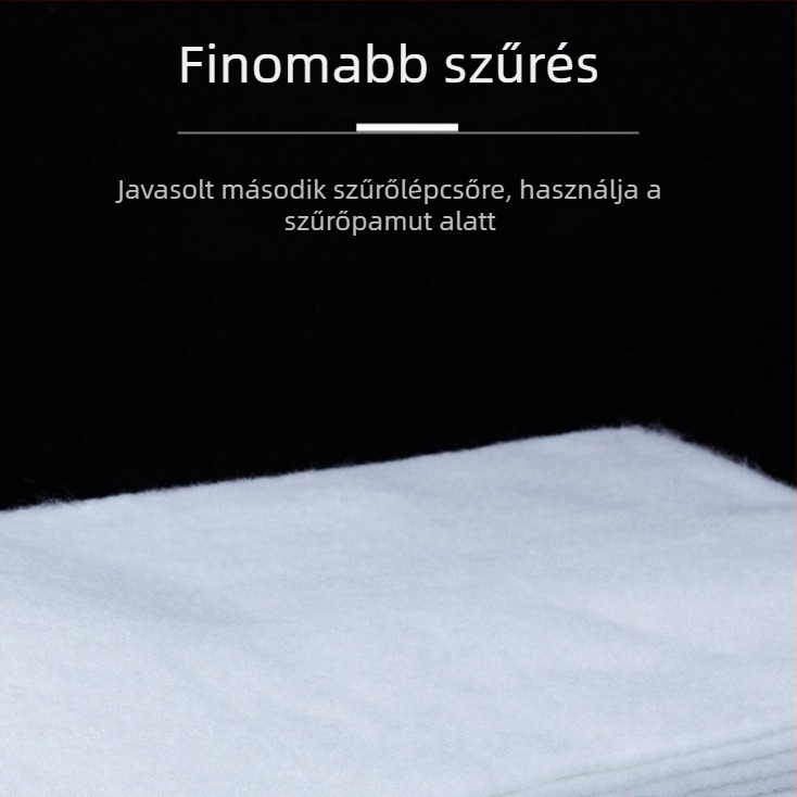 Biokémiai szűrőpamut - Nai Chong sűrű szűrőközeg édes- és sós vízű akváriumokhoz, nitrifikáló baktériumok kultúrája