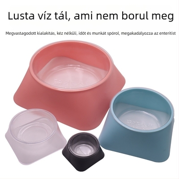 Műanyag víztál gyíkok és kis háziállatok számára — szagtalan, menekülésbiztos