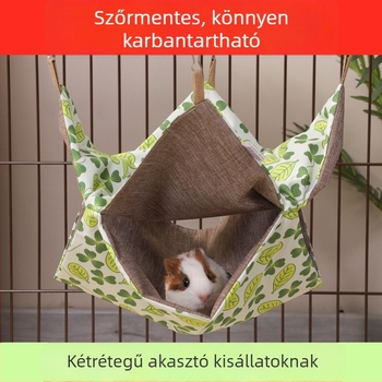 Kisállat-hamak – Vízálló szövet, Könnyen tisztítható, Alkalmas hörcsögnek, Minden évszakra
