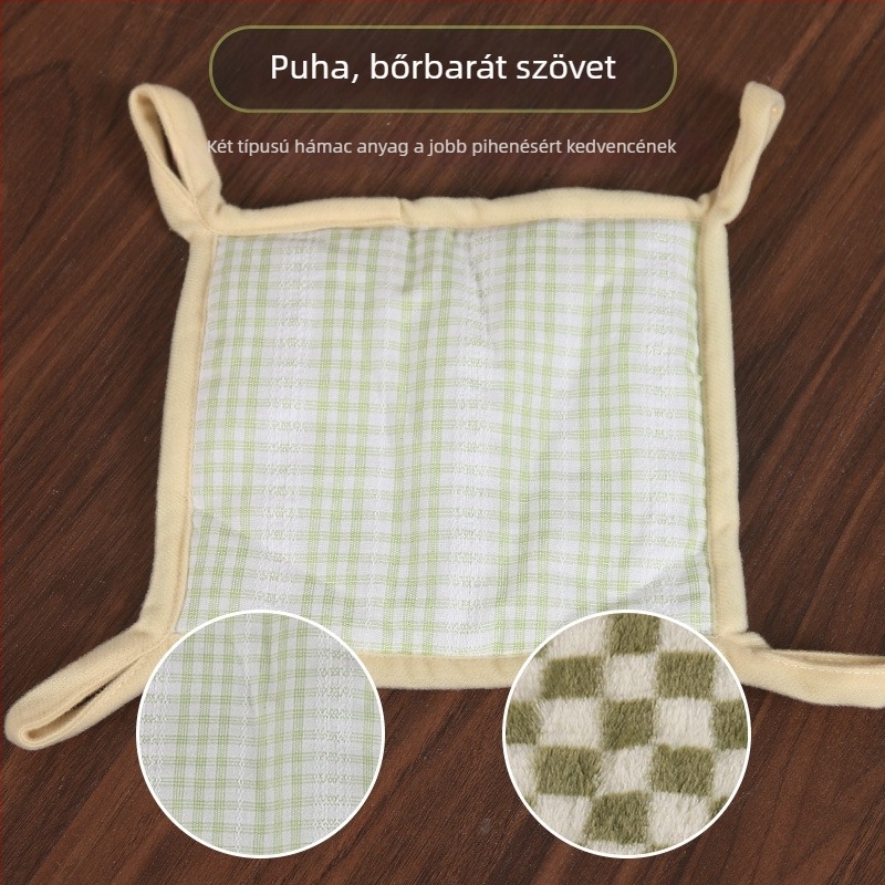 Fából készült kisállat-hammock ágy, testreszabható