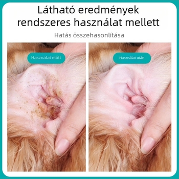 Schrijer Kutya- és macska fül tisztító ujj törlőkendők – nem szőtt anyag, fül tisztítása, általános használat