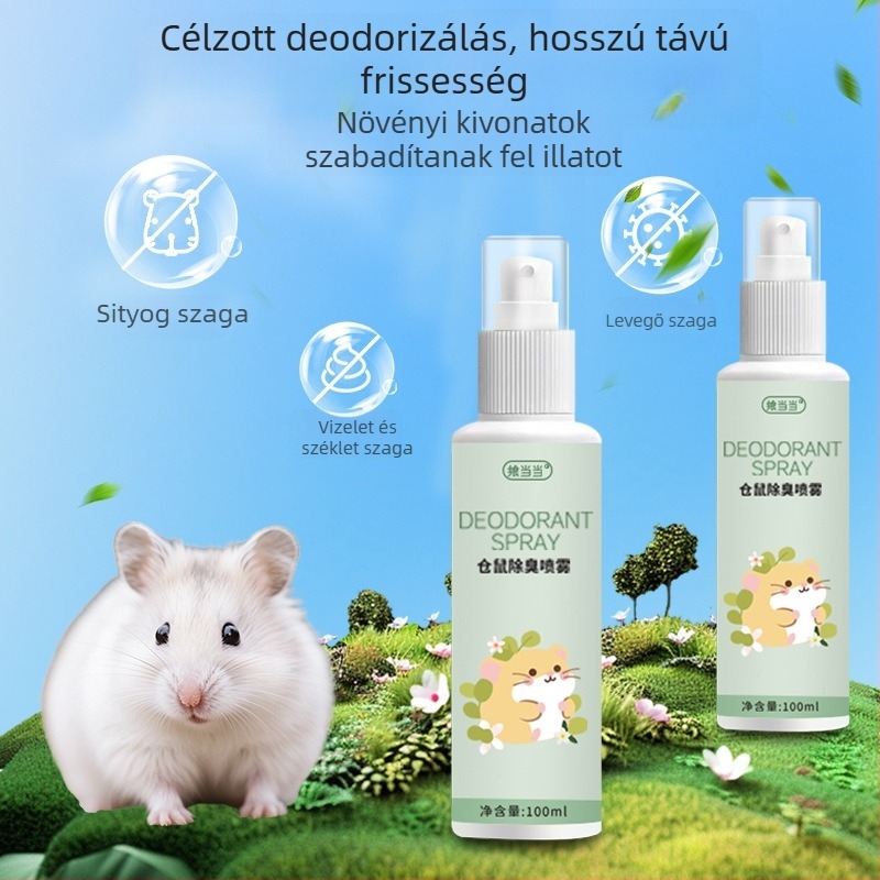 Hörcsög ketrecének dezodoráló spray – környezeti szagmentesítés, Enjoy it márka, 200 darab dobozonként