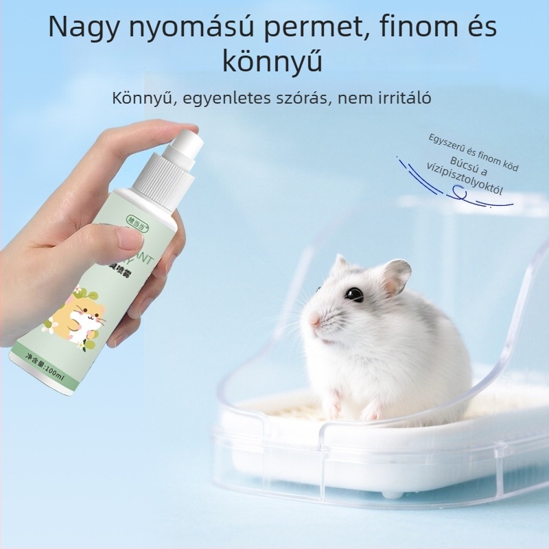 Hörcsög ketrecének dezodoráló spray – környezeti szagmentesítés, Enjoy it márka, 200 darab dobozonként