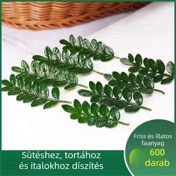 Sütemények díszítésére ehető levelek — illatos fa növény a cserépben, Pepper Wood, termékkód 33699