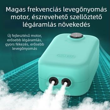 Akváriumi oxigénpumpa — csendes működés, Yinas márka, súly 176–706 g