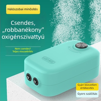 Akváriumi oxigénpumpa — csendes működés, Yinas márka, súly 176–706 g