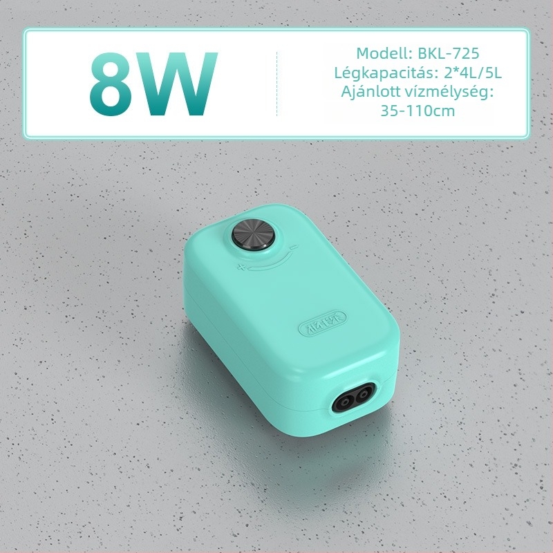 Akváriumi oxigénpumpa — csendes működés, Yinas márka, súly 176–706 g