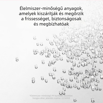 Okos állateledeles etető 2 szárító dobozzal — nedvességálló, frissességzáró, élelmiszer-PP anyag, kutyák és macskák számára