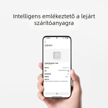 Okos állateledeles etető 2 szárító dobozzal — nedvességálló, frissességzáró, élelmiszer-PP anyag, kutyák és macskák számára
