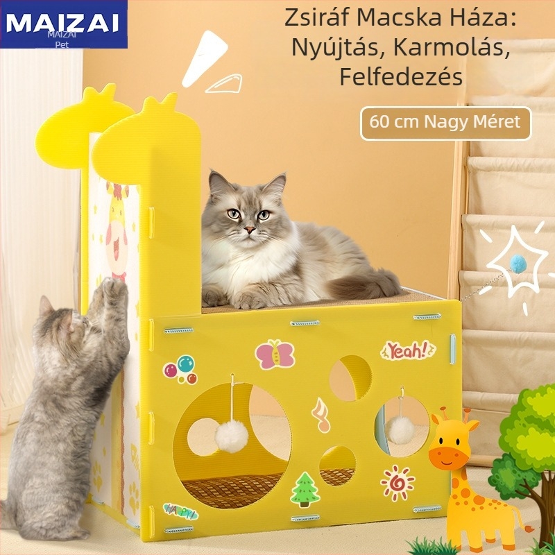 Macskafészek Wheat zaizai – műanyag, macskák számára