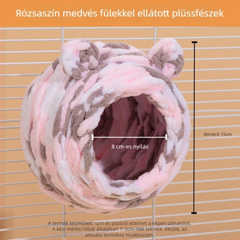 Téli alváshoz pamutból készült madárfészek — kis madarak számára, Márka: Junda, Anyag: Pamut