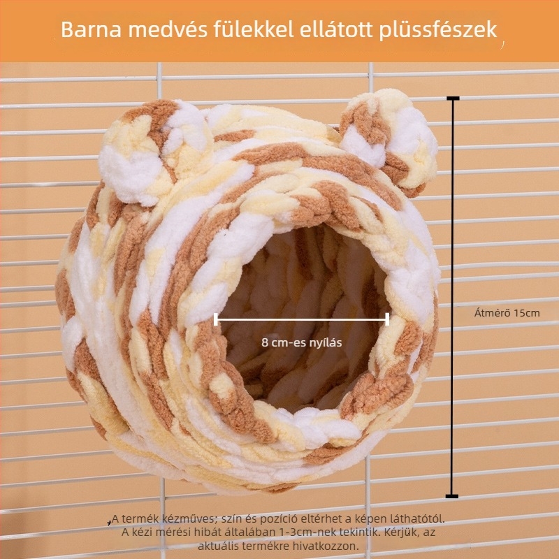 Téli alváshoz pamutból készült madárfészek — kis madarak számára, Márka: Junda, Anyag: Pamut