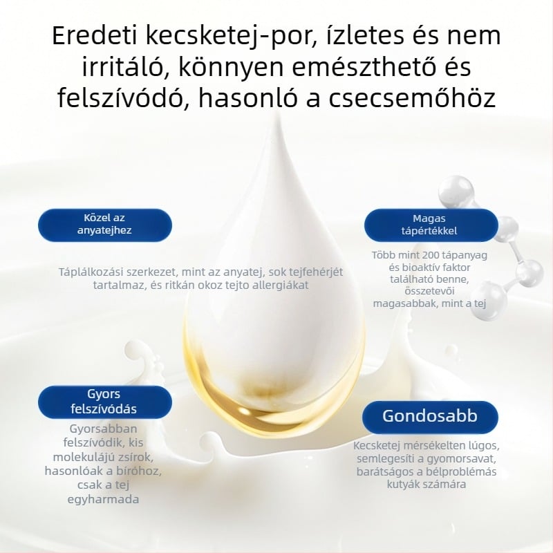 Kecsketejpor macskáknak — Xin Daming, minden életkorra, 50 g, doboz 500, Kisállat-egészségügyi termék