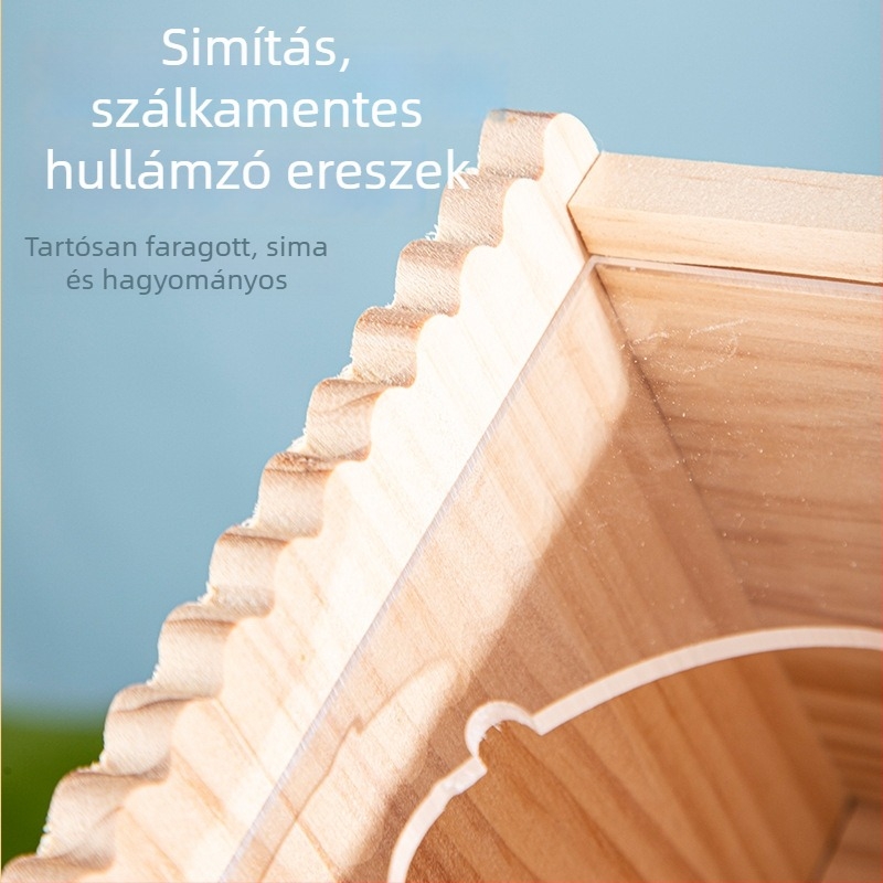 Hamsterház tömörfából — Hamsternek, Nem importált
