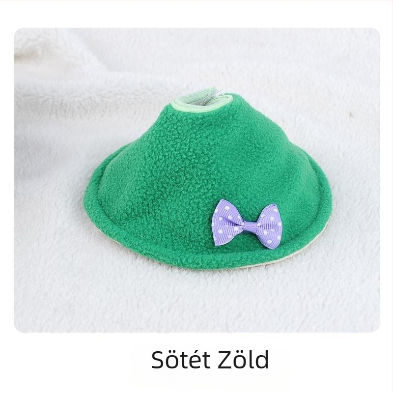 Papagájvédő gallér – harapás és csipegetés elleni védelem, polár fleece + pamut és len, Zhejiang eredetű, papagáj számára