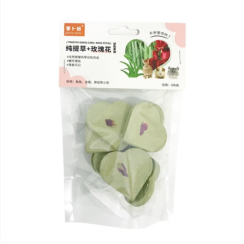 Száraz élelmiszer — Tiszta Timothy fűből készült példa nyulak, csincsillák, hörcsögök és patkányok számára; 130 g; Radish Valley