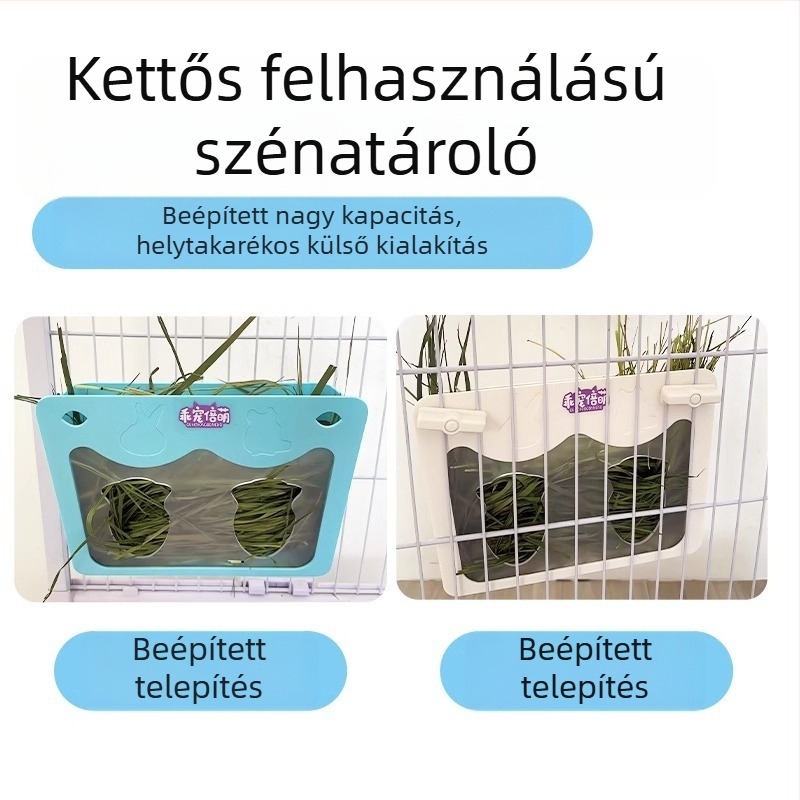 Nyúl fűrács – Anyag: ABS; Importált: Nem; Márka: Egyéb; Alkalmas nyulak és kisállatok számára