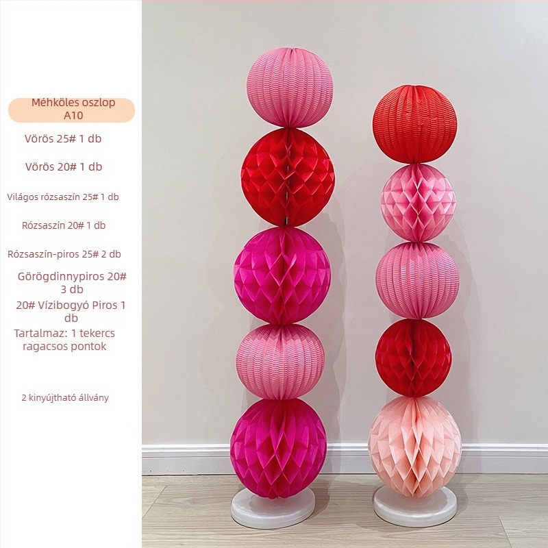 Esküvői szobai háttér – romantikus hangulat, szalagdíszítés, műanyag anyag, alkalmas esküvői rendezvényekre