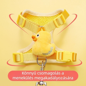 Macska nylon póráz, Cute Shigu márka, macskák számára, állítható, kihúzható és antiszakadási tervezés