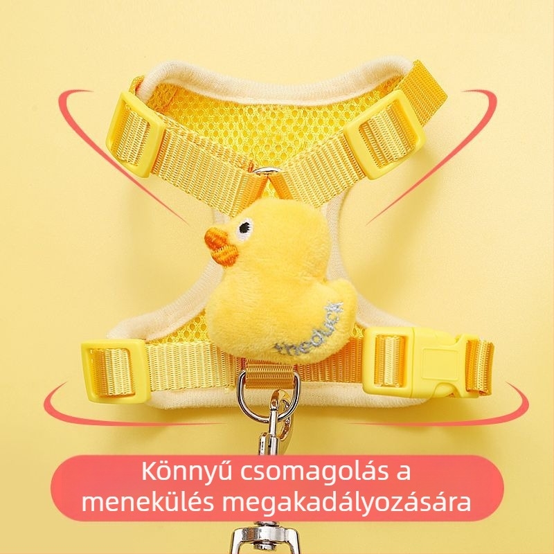 Macska nylon póráz, Cute Shigu márka, macskák számára, állítható, kihúzható és antiszakadási tervezés