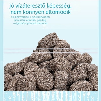 Naichong kerámia akváriumi szűrőanyag baktériumkultúrával, nano-kő szűrő és biokémiai golyók