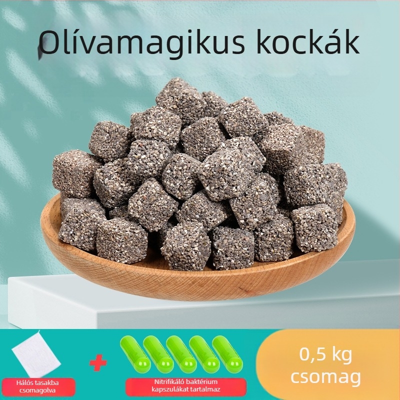 Naichong kerámia akváriumi szűrőanyag baktériumkultúrával, nano-kő szűrő és biokémiai golyók