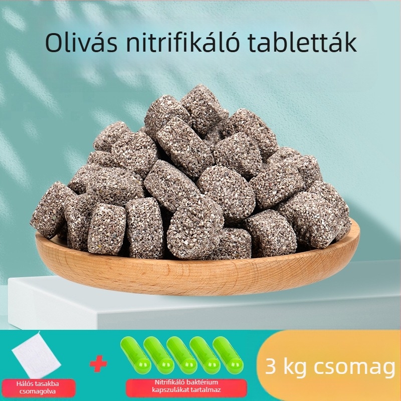 Naichong kerámia akváriumi szűrőanyag baktériumkultúrával, nano-kő szűrő és biokémiai golyók